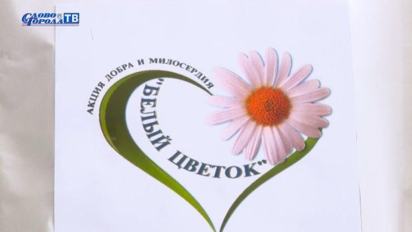 Урок милосердия белый цветок