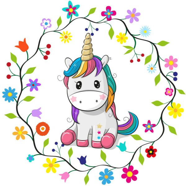 Единорожка в круге