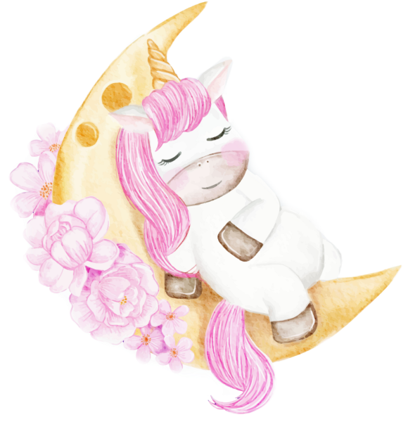 Спящий Единорожка