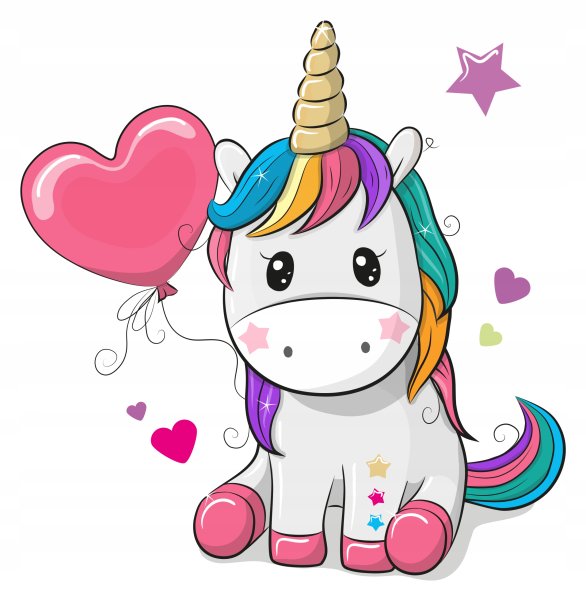 Единорог мультяшный