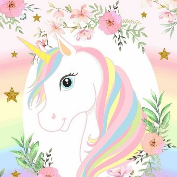 Единорожка фотопечать