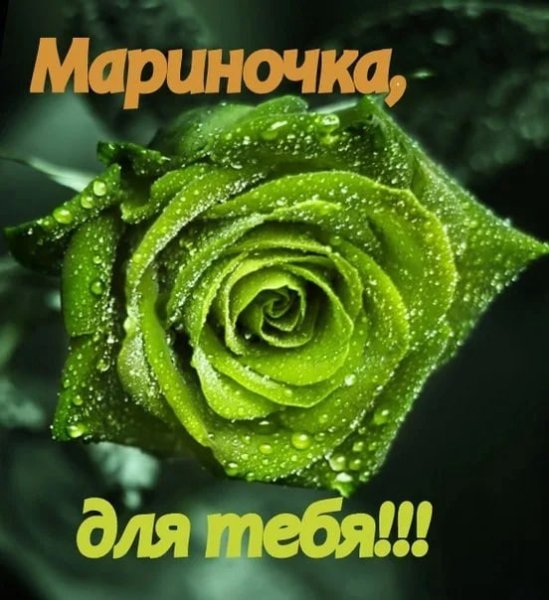 Цветы для Мариночки
