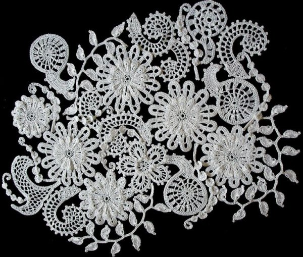 Ирландское кружево крючком