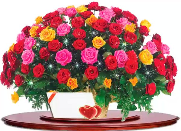 Цветы для подруги