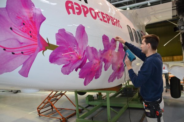 Открытка "самолёт"