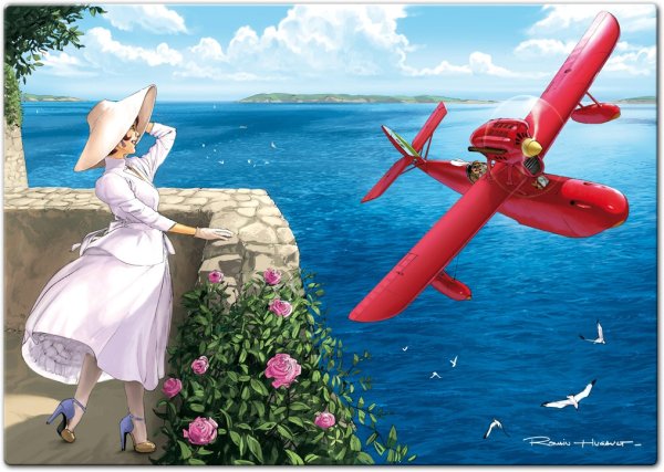 Самолет в небе