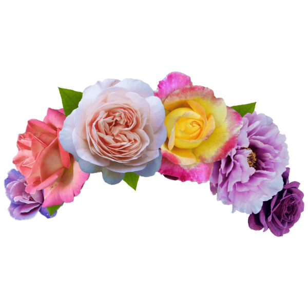 Венок на прозрачном фоне