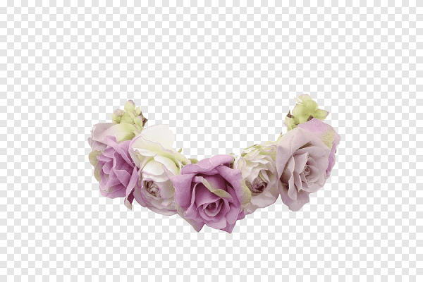 Венок из цветов для фотошопа