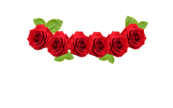 Венки из роз без фона