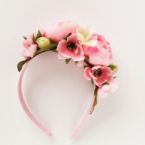 Ободок из цветов