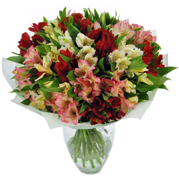 Букет альстромерий микс