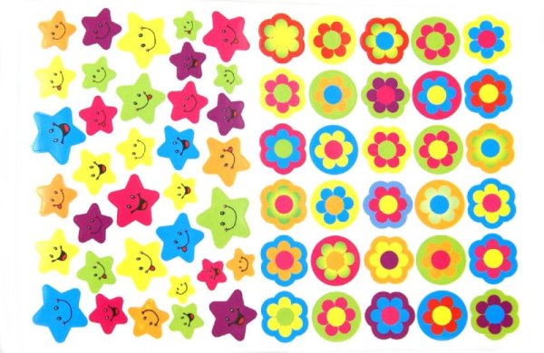 Наклейки звездочки для детей