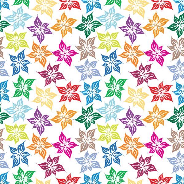 Цветные узоры