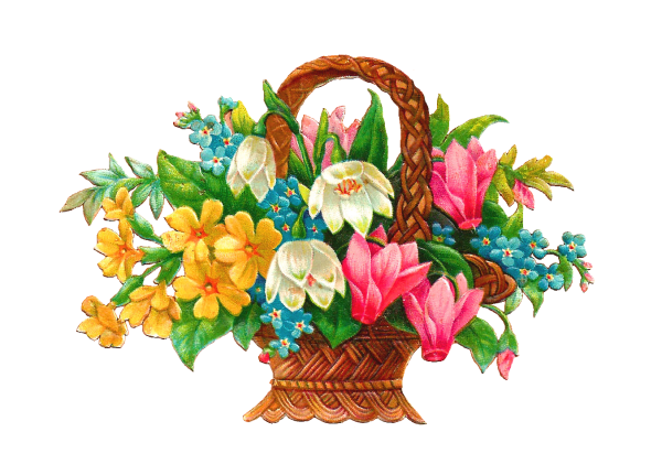 Корзинка с цветами