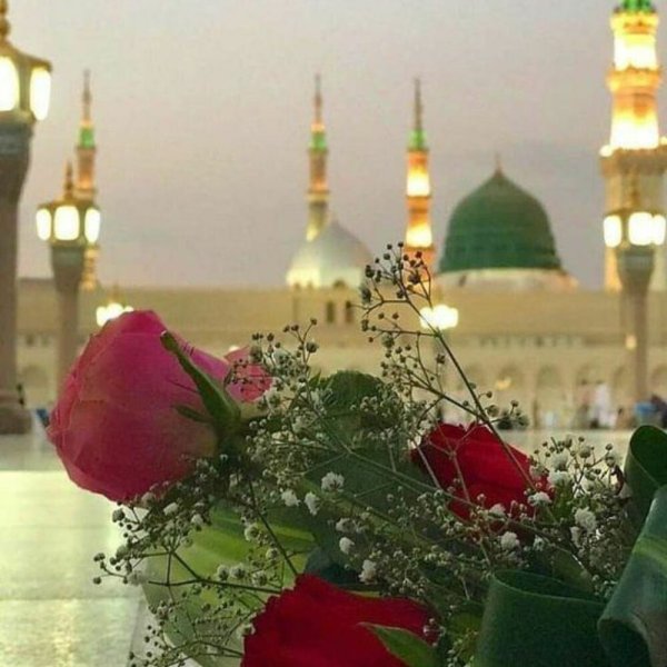 Цветы мечеть Мекка