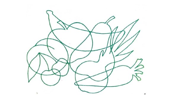 Зашумленные овощи фрукты