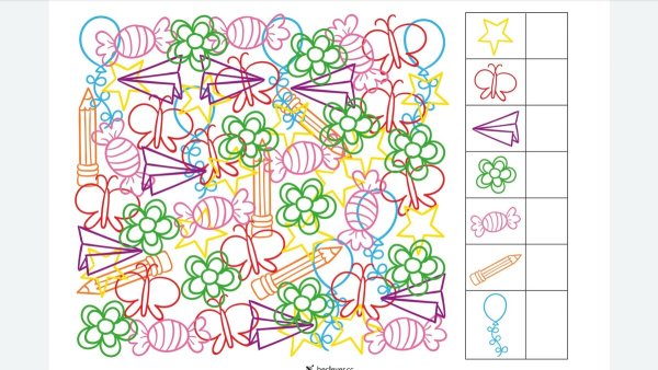 Найди и раскрась