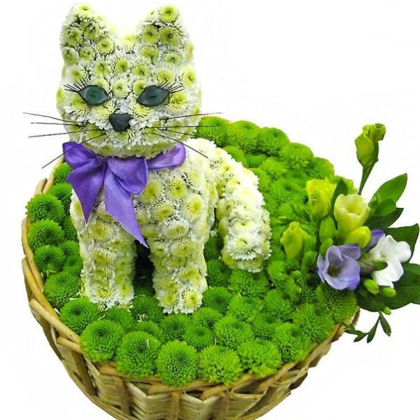 Ваза с цветами