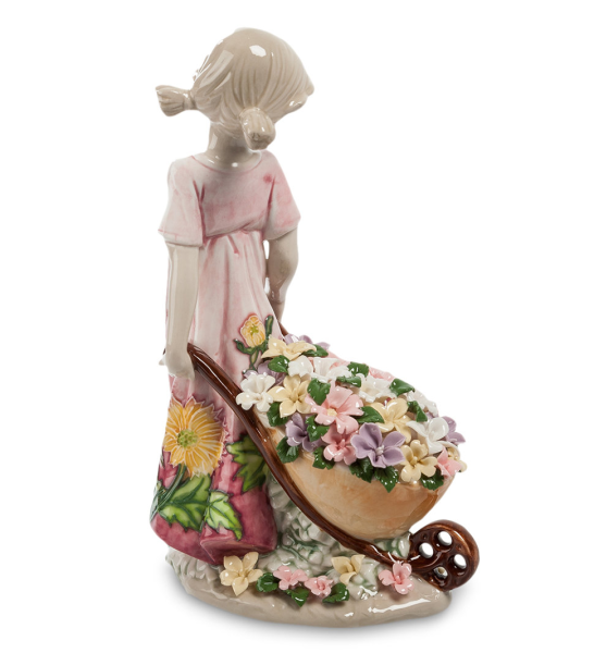 Фигуры из цветов