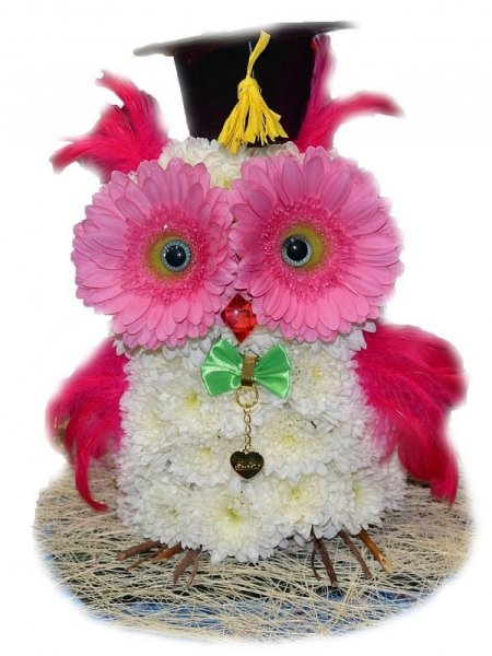 Веселые букеты из цветов