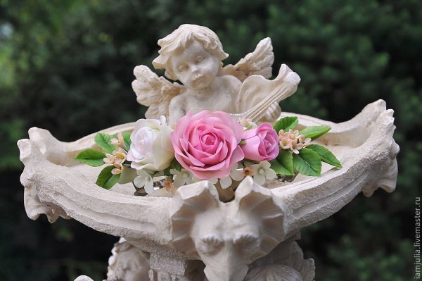 Игрушки из цветов