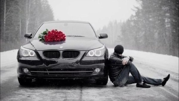 ВАЗ 2114 С букетом роз