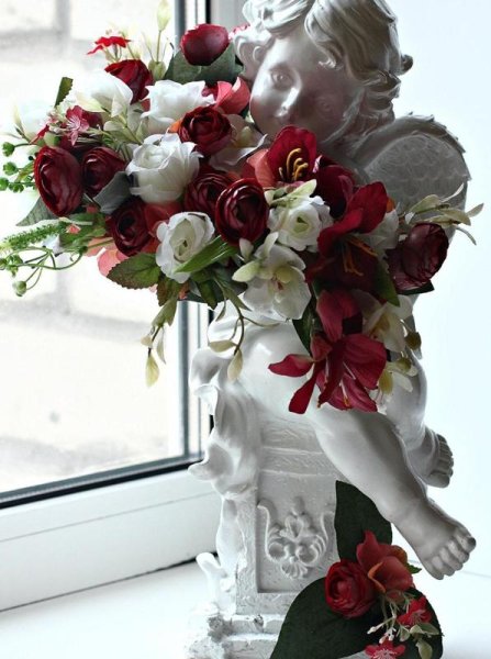 Цветочные скульптуры