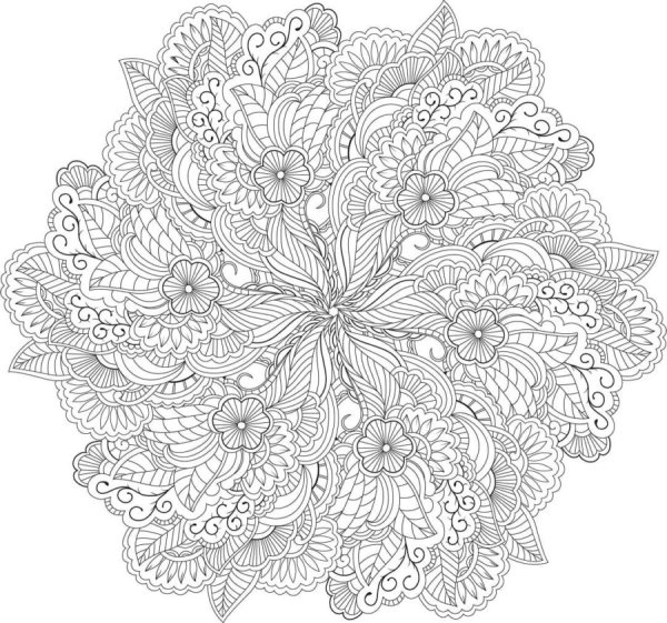 Раскраска антистресс