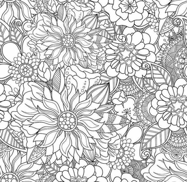 Узоры для раскрашивания