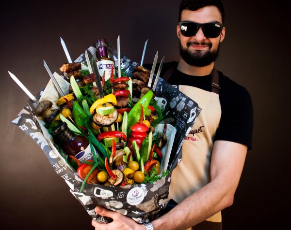 Букет из шашлыка