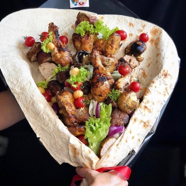 Букет из шашлыка для мужчины