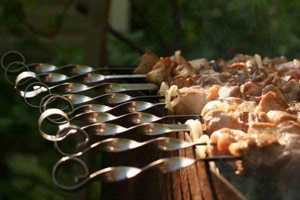 Шашлык на мангале