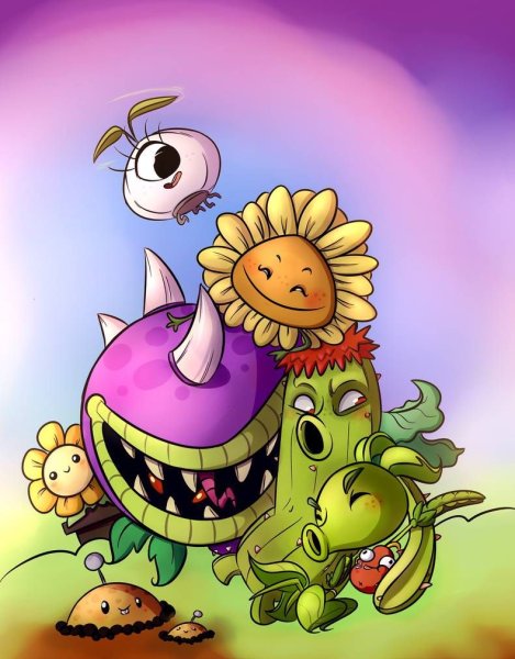 Plants vs Zombies Постер