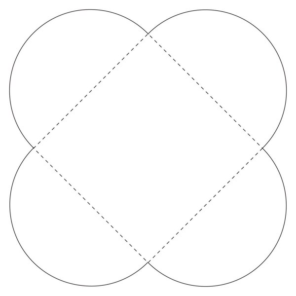 Шаблон для лэпбука цветочек