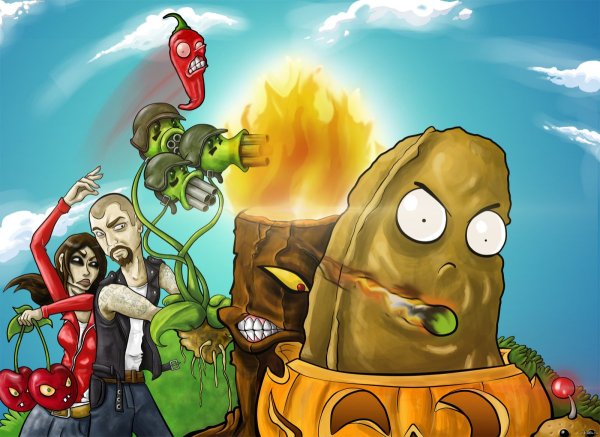 Зомби из Plants vs Zombies