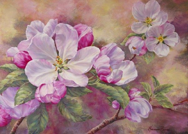 Marianne Broome акриловая живопись