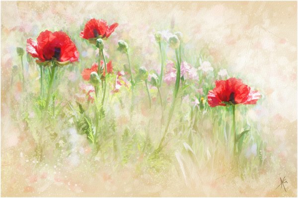 Картины Альберто Гуиллен цветы