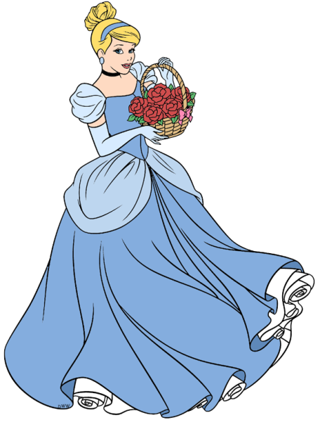 Золушка с корзинкой