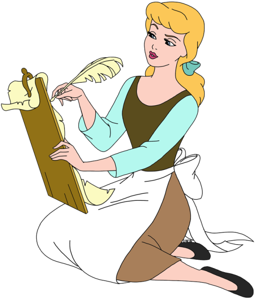 Золушка без фона