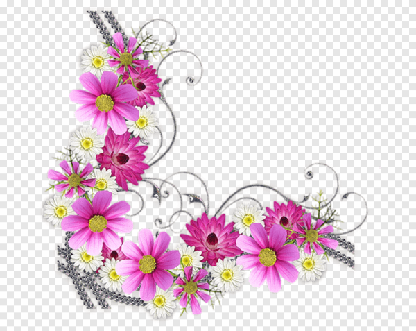 Уголок из цветов