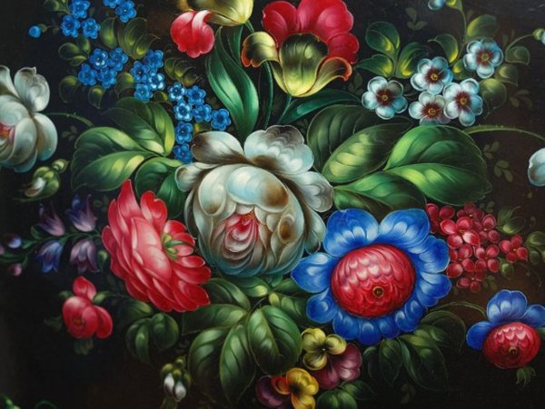 Жостовский поднос (Жостово)