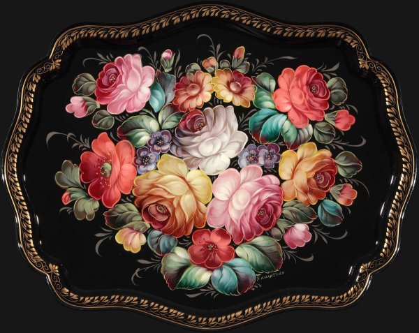 Художественная роспись Жостовская роспись