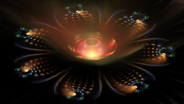 Неоновые цветы