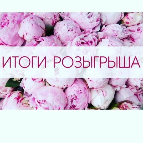 Подводим итоги розыгрыша