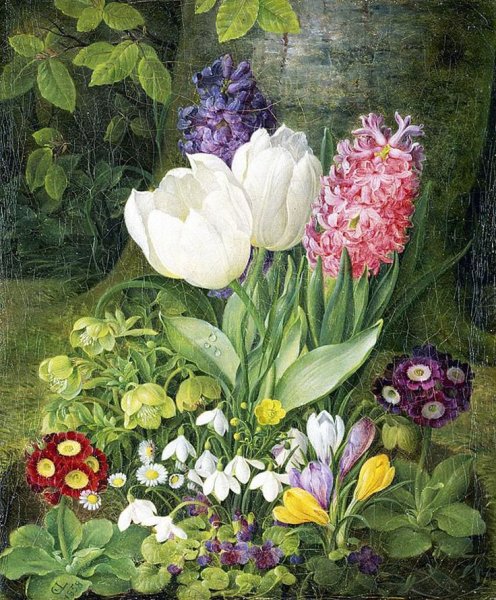 Anthonore Christensen (1849-1926) кувшинки
