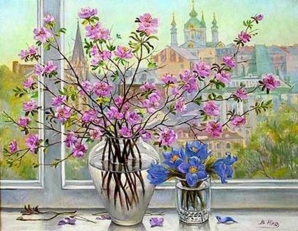 Шилов ветка багульника