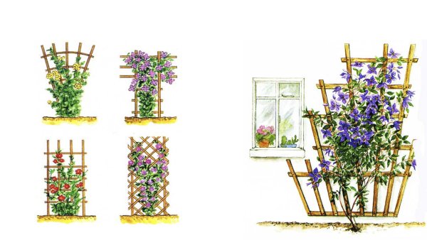 Кустодержатель "Каскад" (зел)(уп.10шт.)