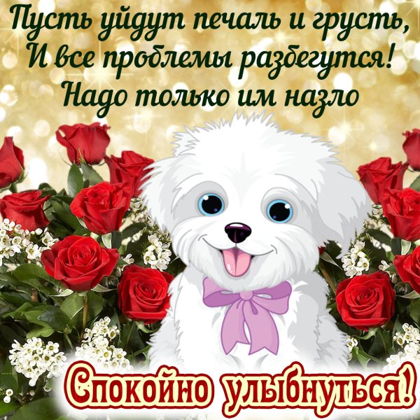 Улыбнись все будет хорошо