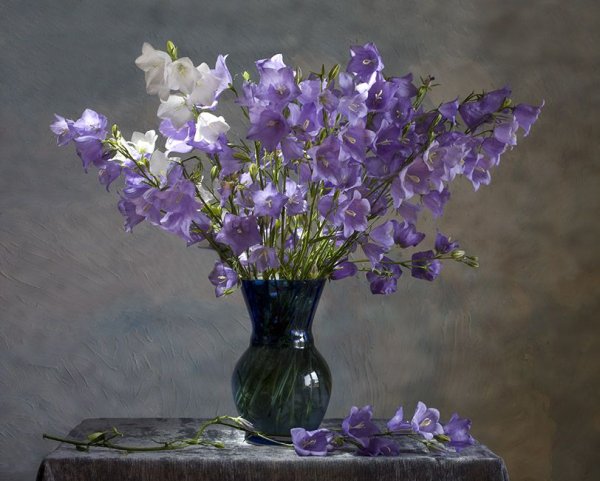 Колокольчики в вазе