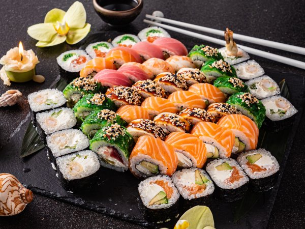 Букет из роллов